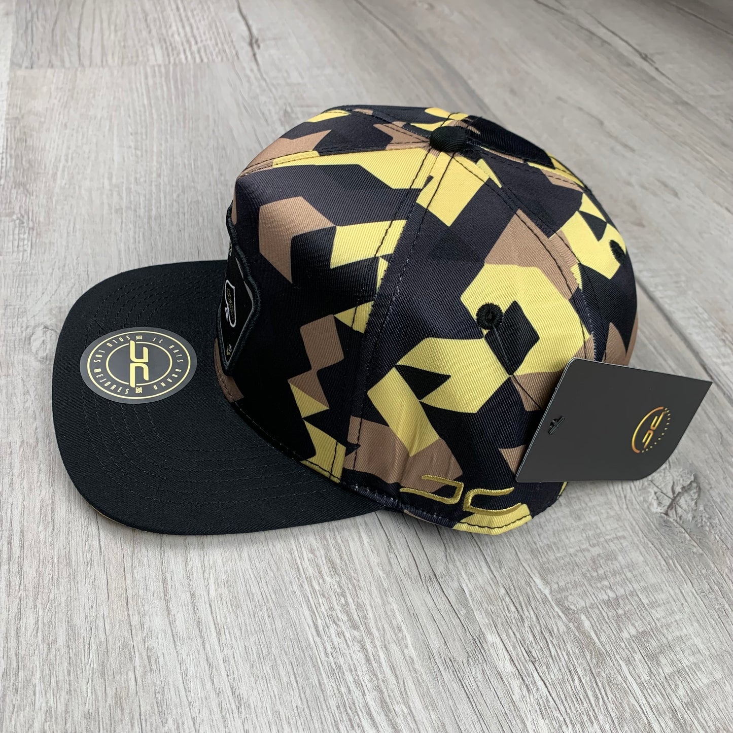 Gorra Barraja Camo Amarillo