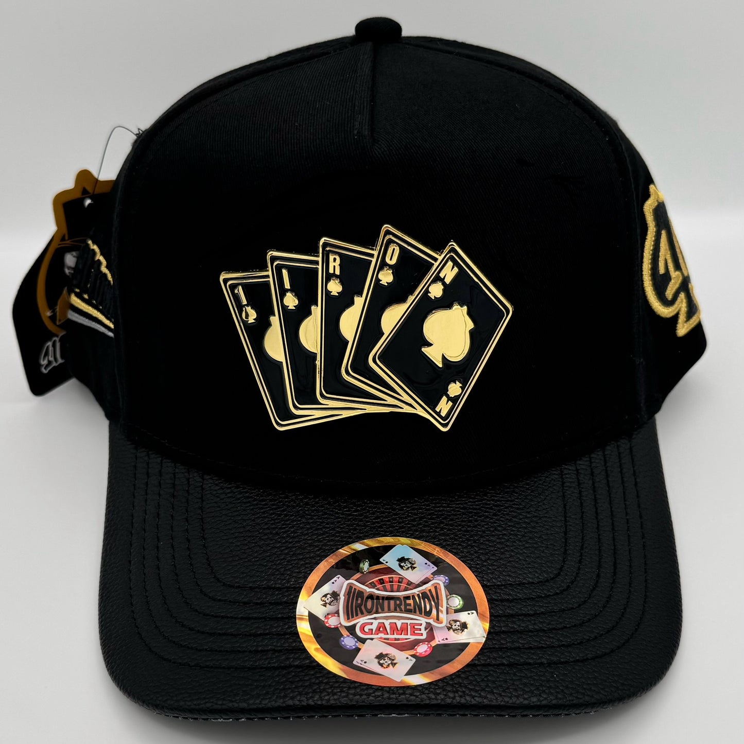 Golden Poker Cap