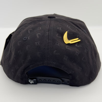 Deluxe Edition Black Golden Rooster Flat Cap