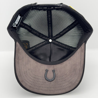 Brown Charreria Mesh Cap