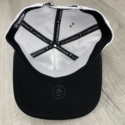 Black Pin White Clover Cap