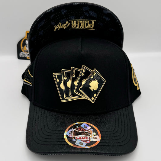 Golden Poker Cap