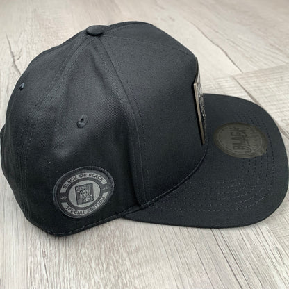 Black on Black King Cap