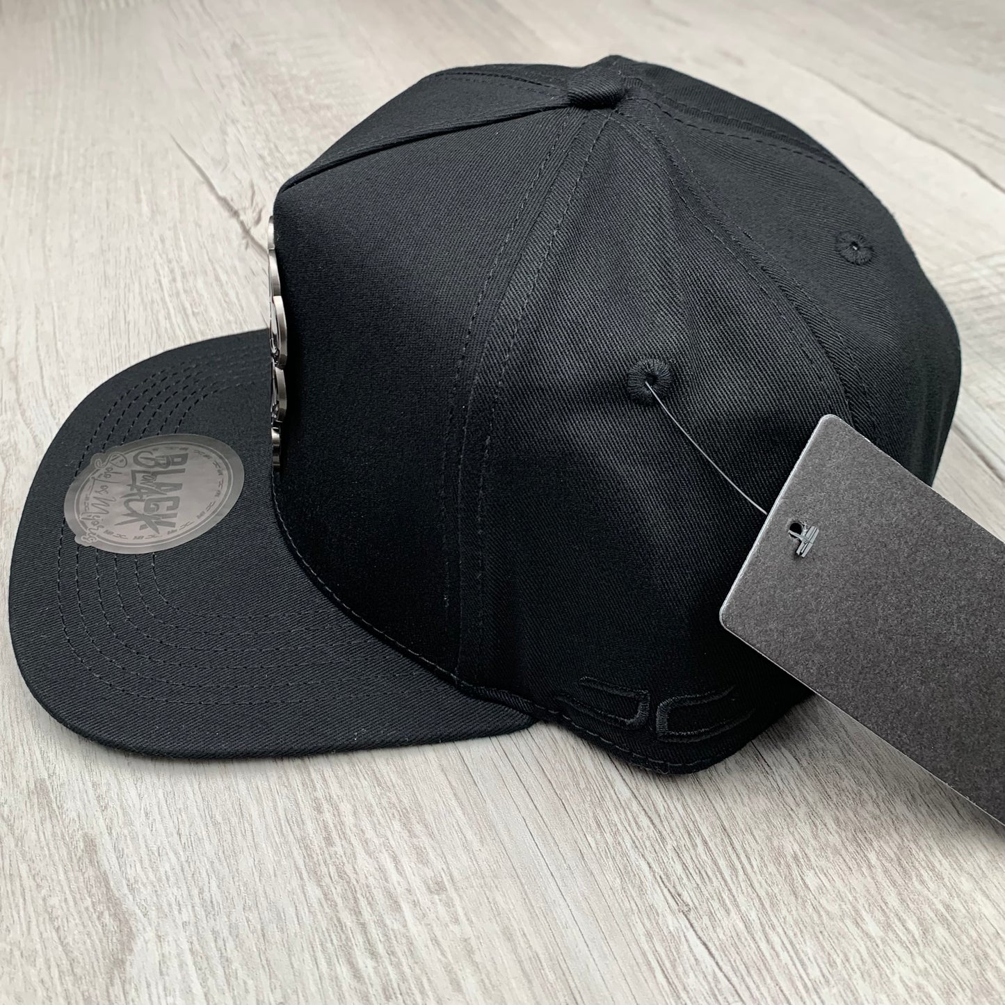 Black on Black Clover Cap