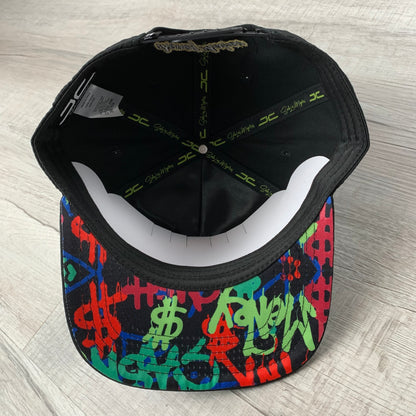 Gorra Negra Signo de Dinero