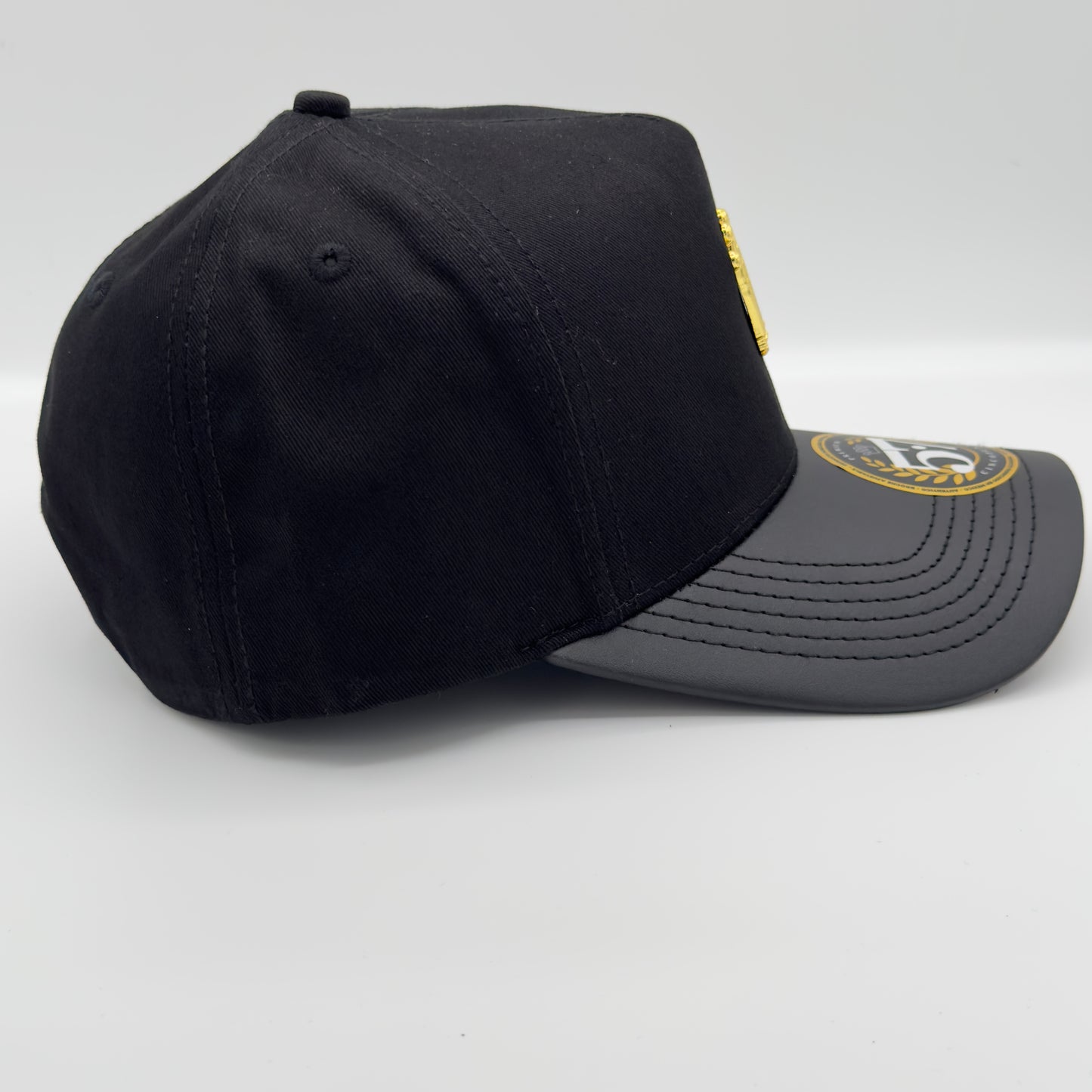 Golden Crown Curved Cap