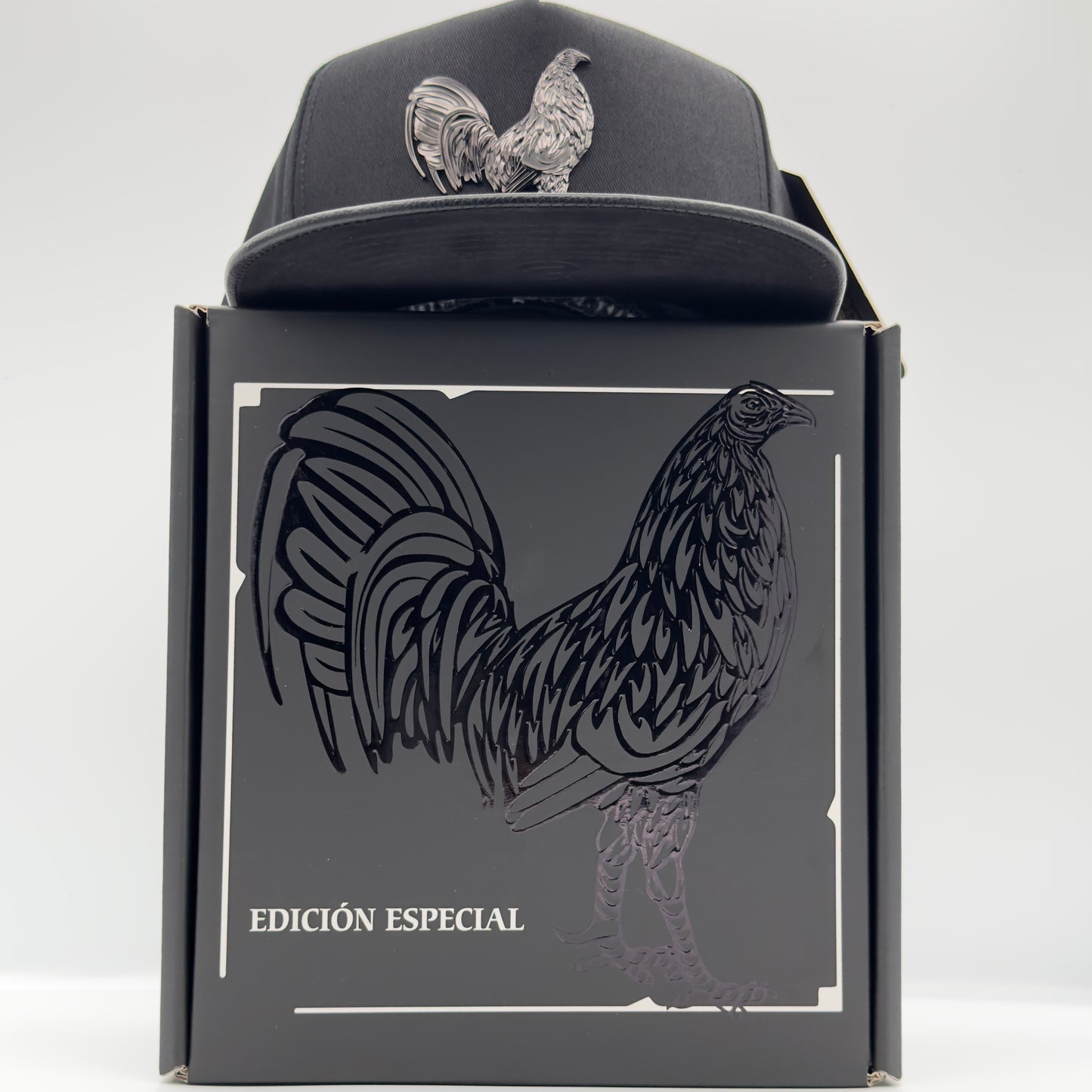 Limited Edition Black Rooster Cap