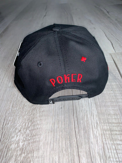 Black Poker Cap