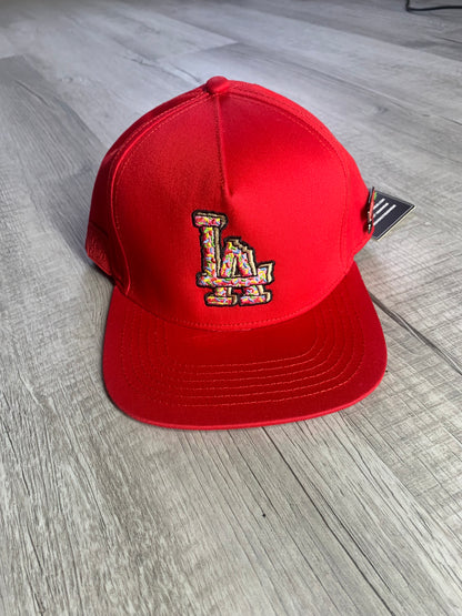 Red LA Cap