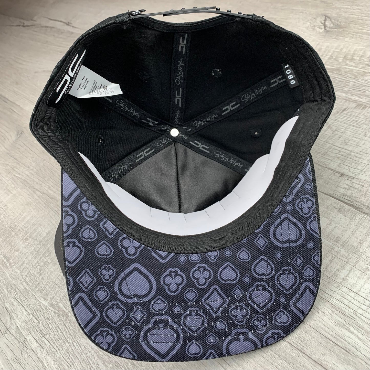 Black on Black King Cap