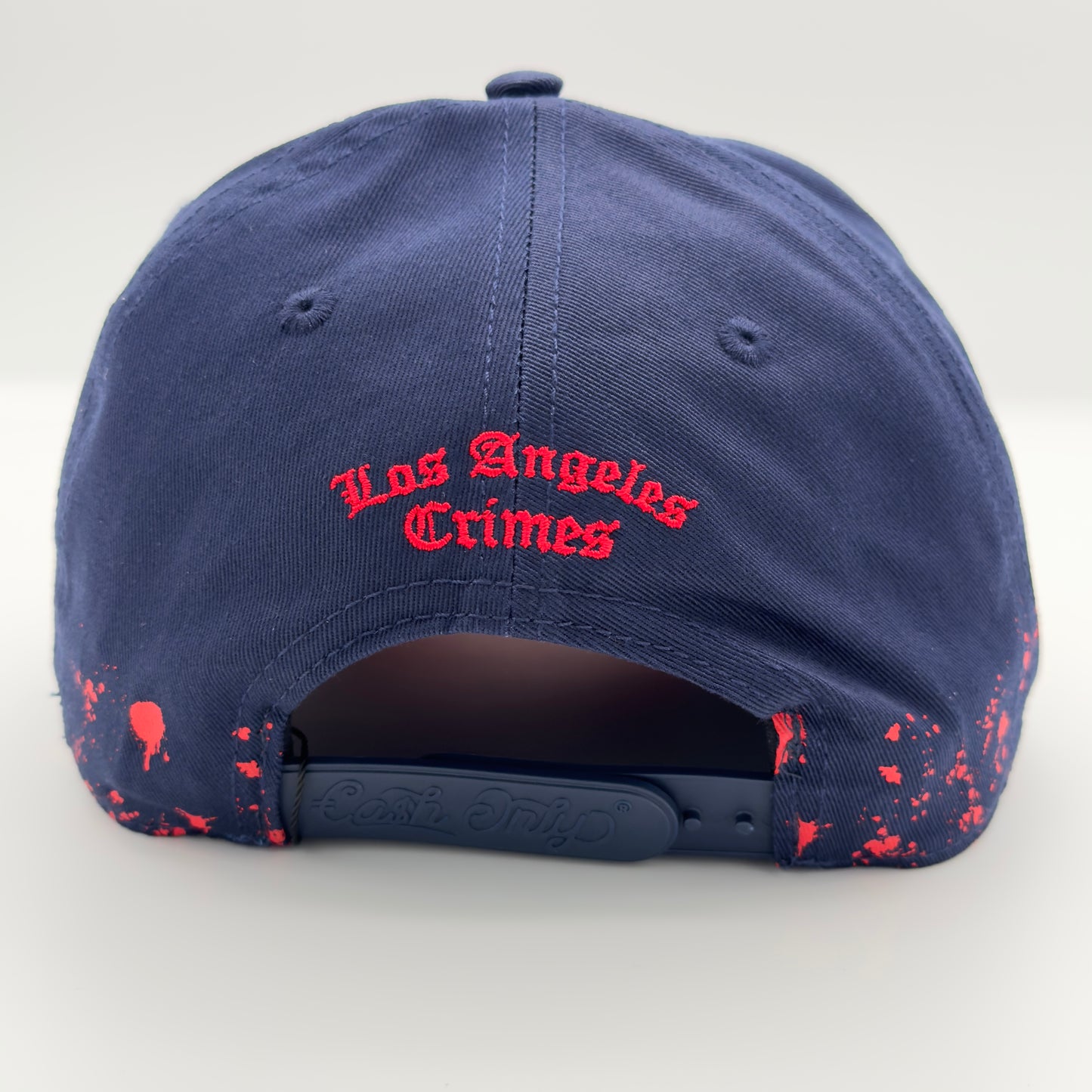 Blue/Red LA Curved Cap