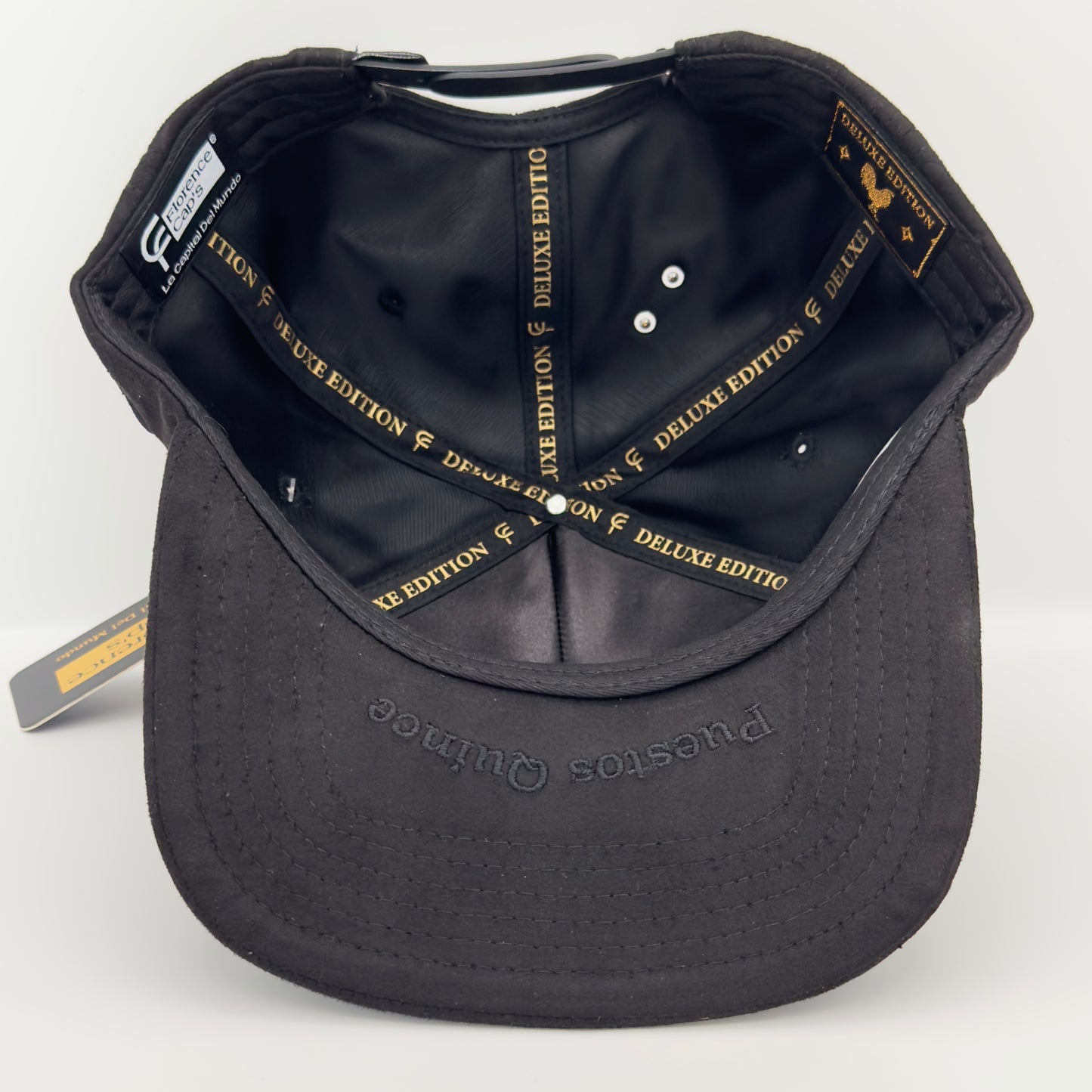 Deluxe Edition Black Golden Rooster Flat Cap