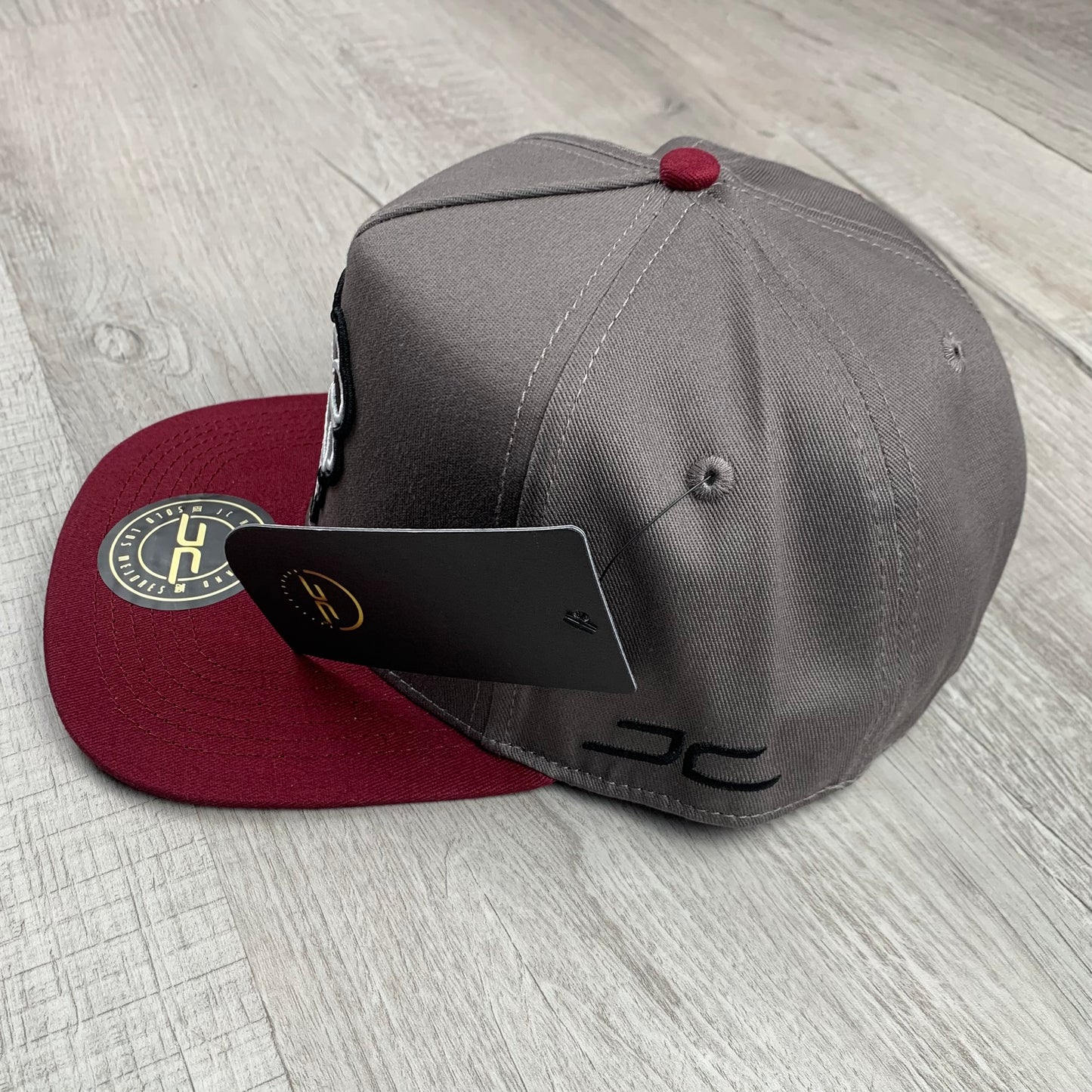 Burgundy Clover Cap