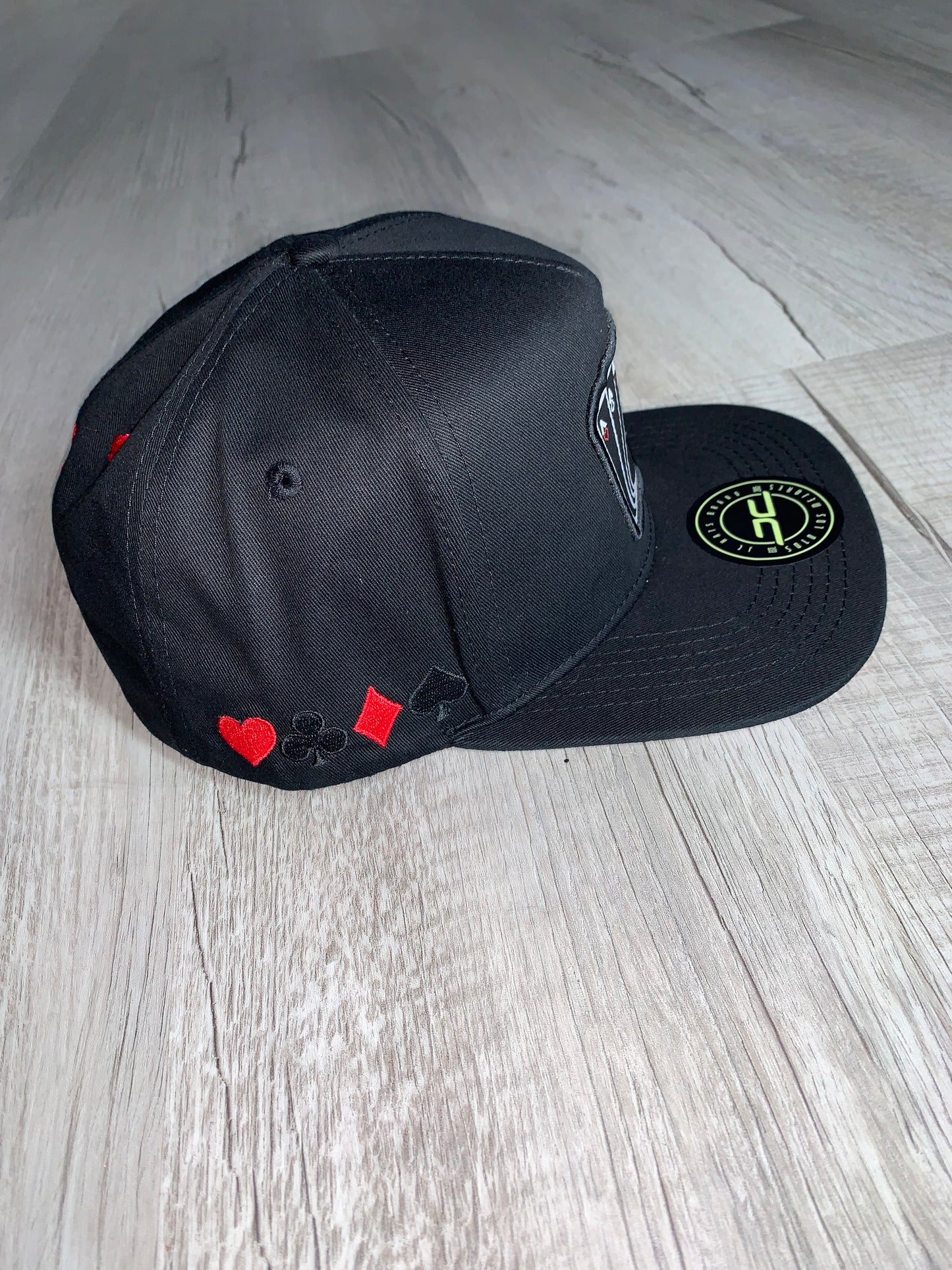 Black Poker Cap