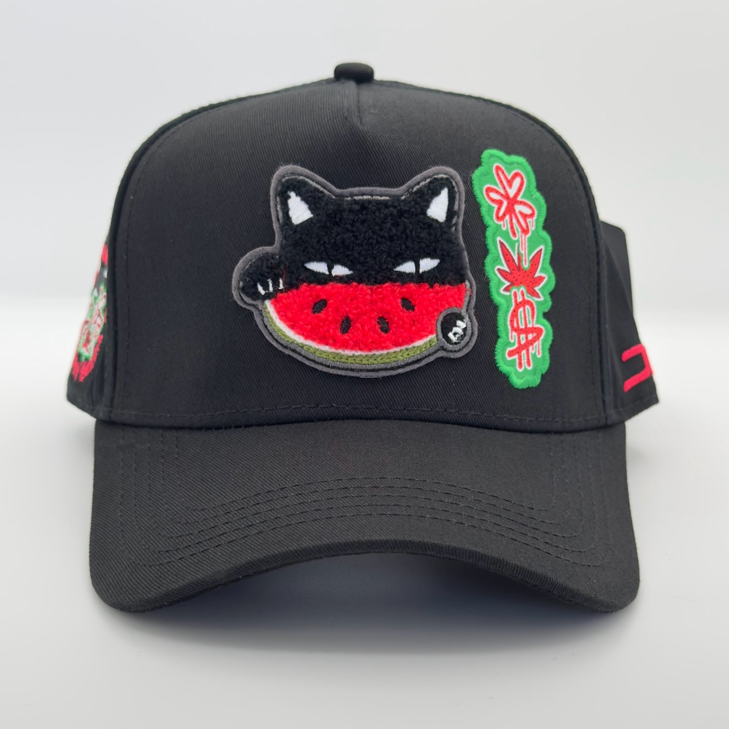 Black Watermelon Cat Cap