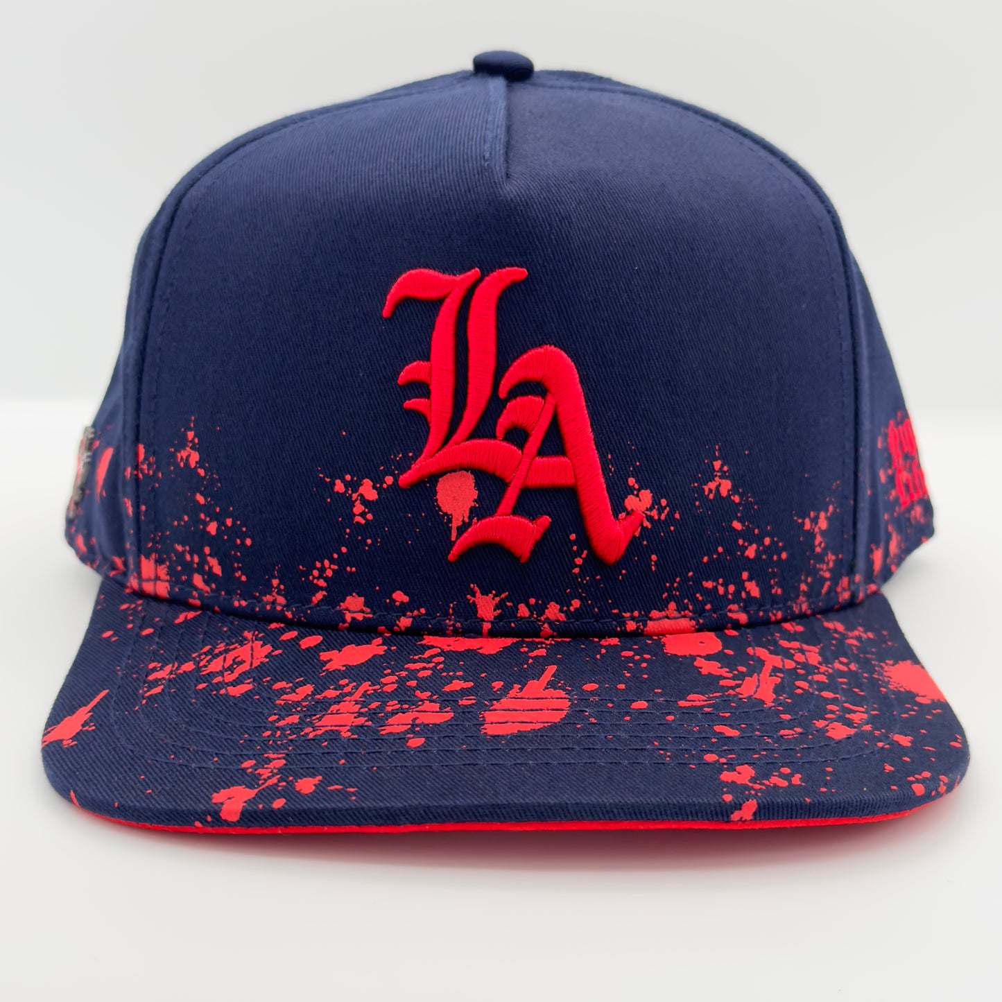 Blue/Red LA Flat Cap