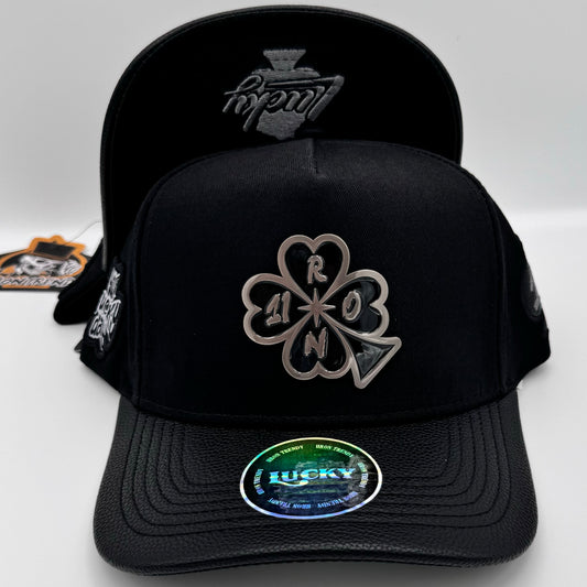 Lucky Steel Clover Cap