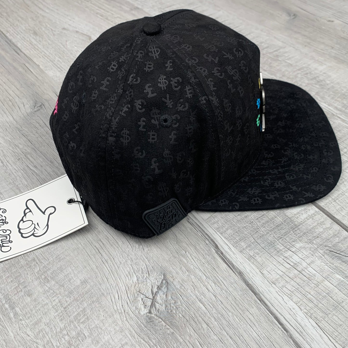 Black Print Panther Cap