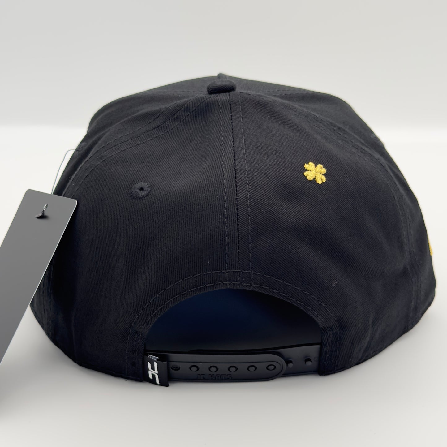 Black/Gold Clover Cap