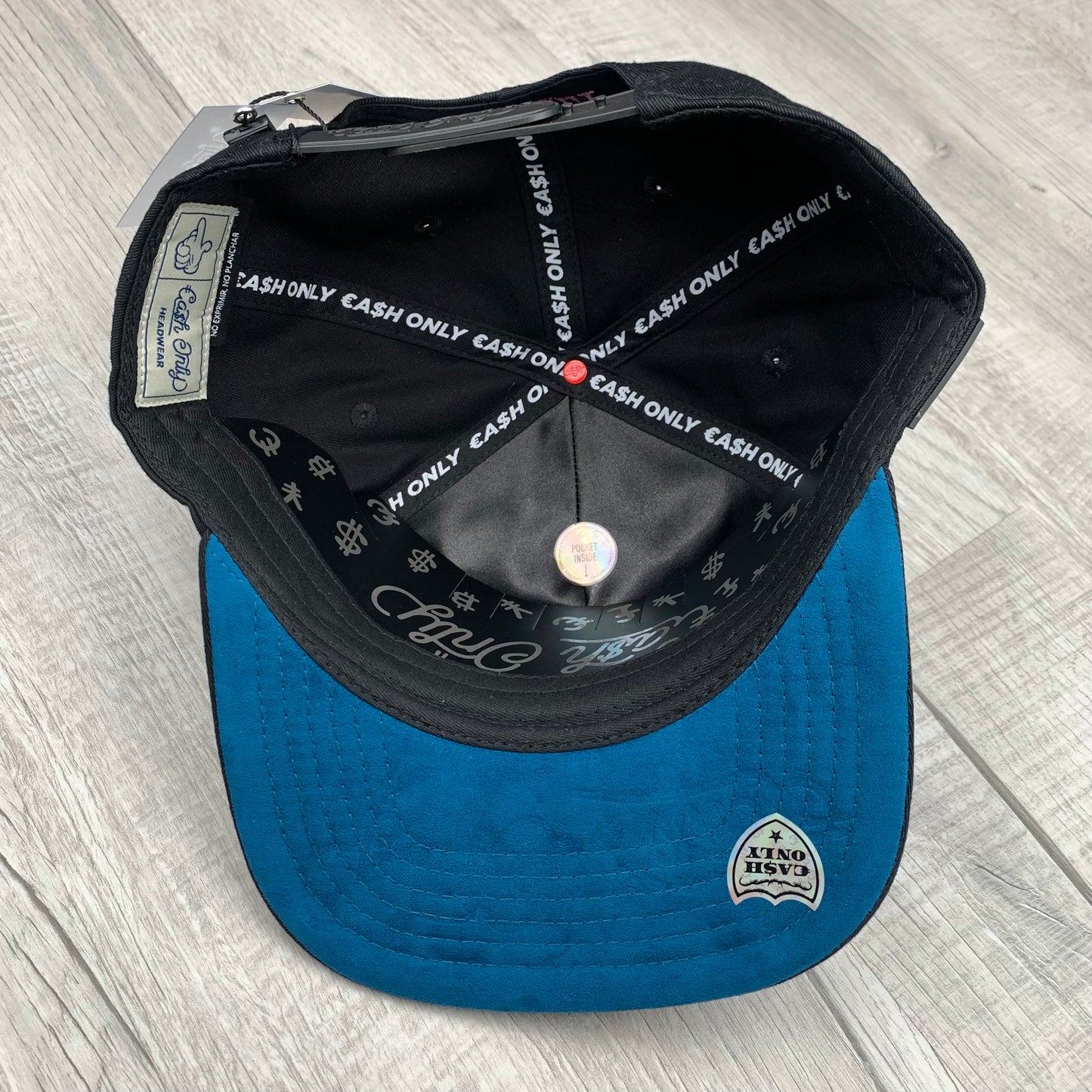 Black/Blue Panther Cap