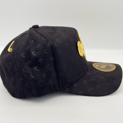 Deluxe Edition Black Golden Rooster Curved Cap