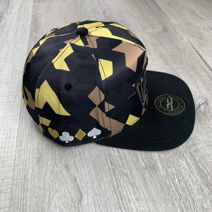 Gorra Barraja Camo Amarillo