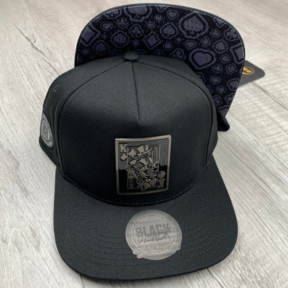 Black on Black King Cap