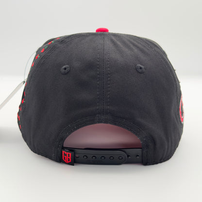 Black/Red Cherry Cap