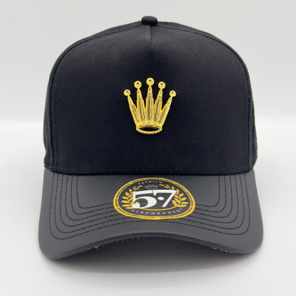 Golden Crown Curved Cap