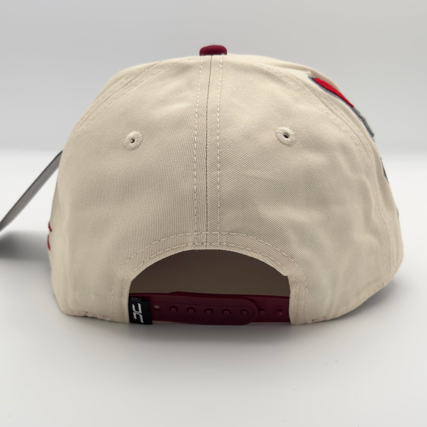 Beige/Red Money Love Cap