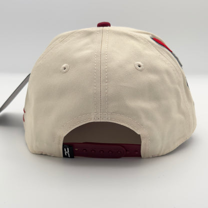 Beige/Red Money Love Cap