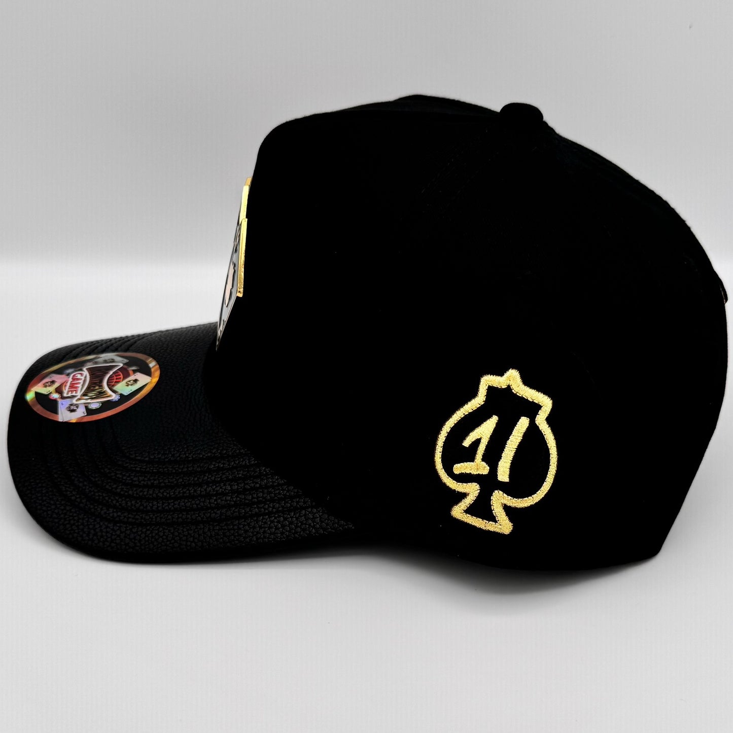 Golden Poker Cap