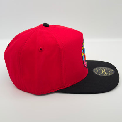 Red Rainbow King Lion Cap