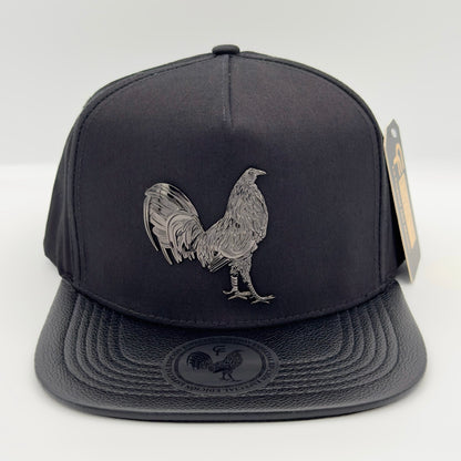 Limited Edition Black Rooster Cap