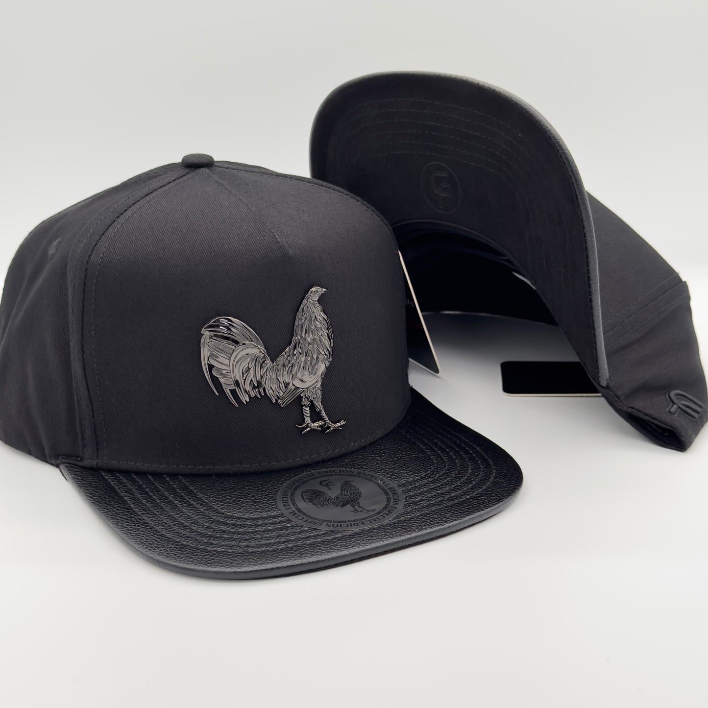 Limited Edition Black Rooster Cap