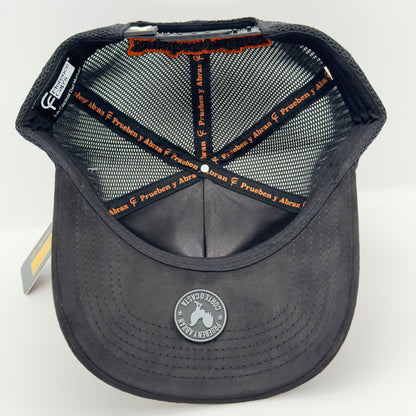 Orange Golden Rooster Mesh Cap