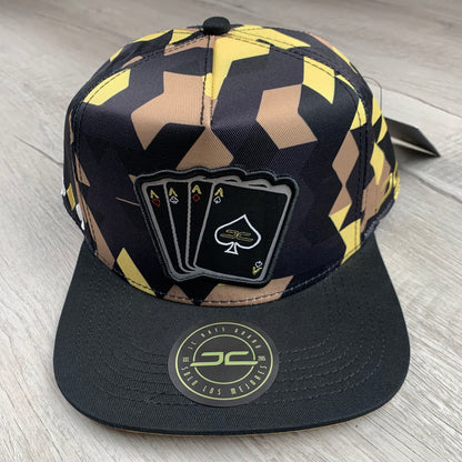 Gorra Barraja Camo Amarillo