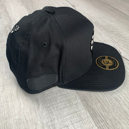 Black Pin Clover Cap