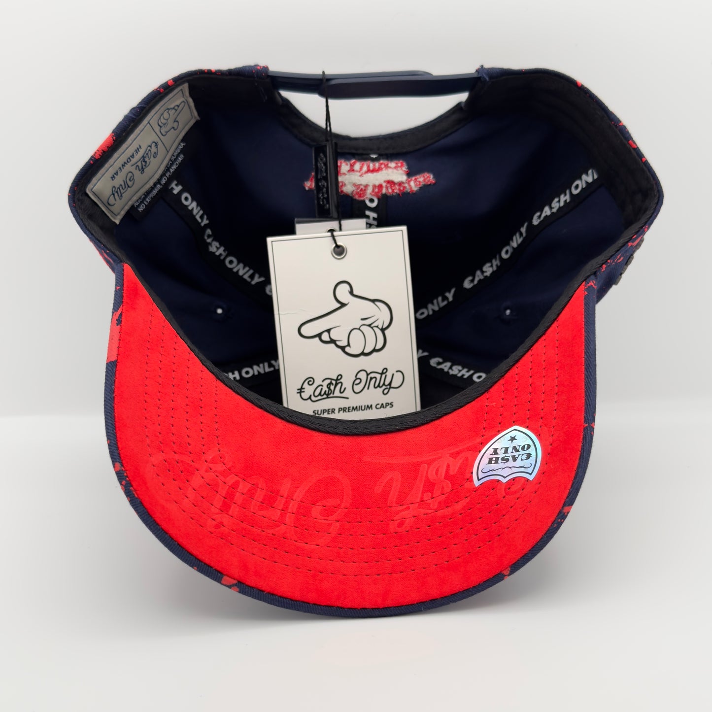 Blue/Red LA Flat Cap